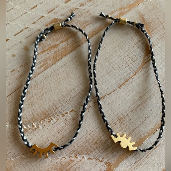 Madewell Two-Pack Set of Friendship Bracelets - Picture 2 of 4